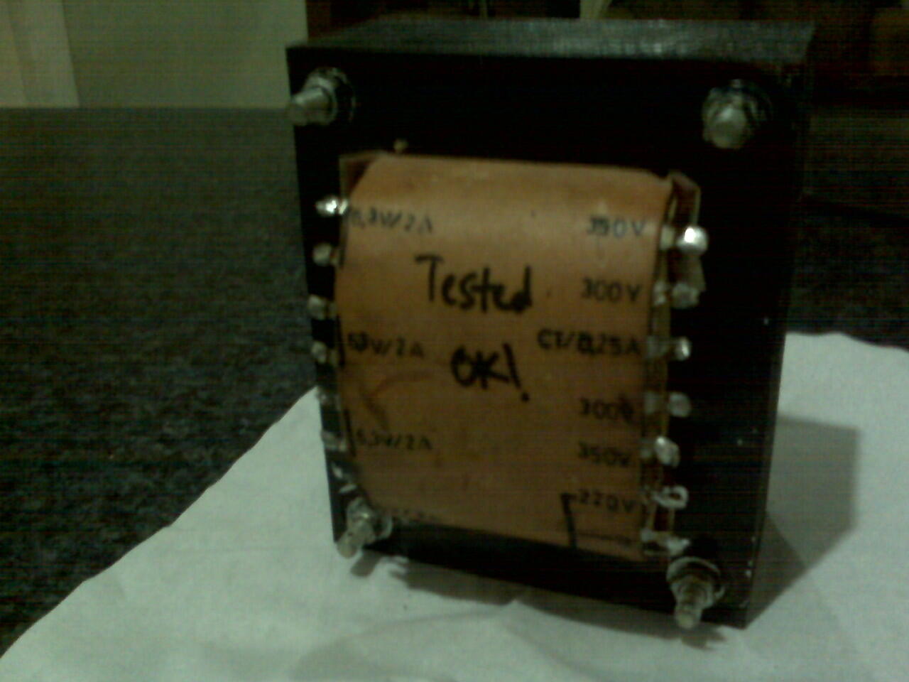 Trafo untuk Power Amplifier Tabung