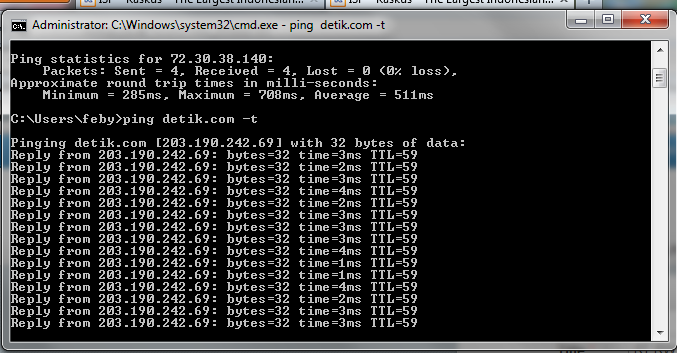 RT RW net personal TANGERANG (Bonang-Binong)