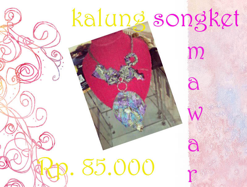 Kalung Songket Unik