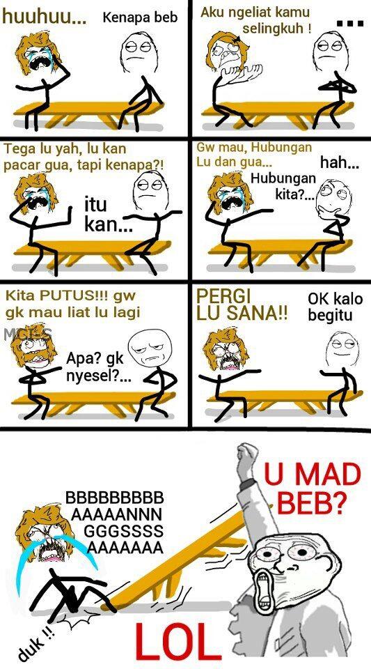 Cewe ini mutusin Cowo nya begitu aja gan (ngakak abis)