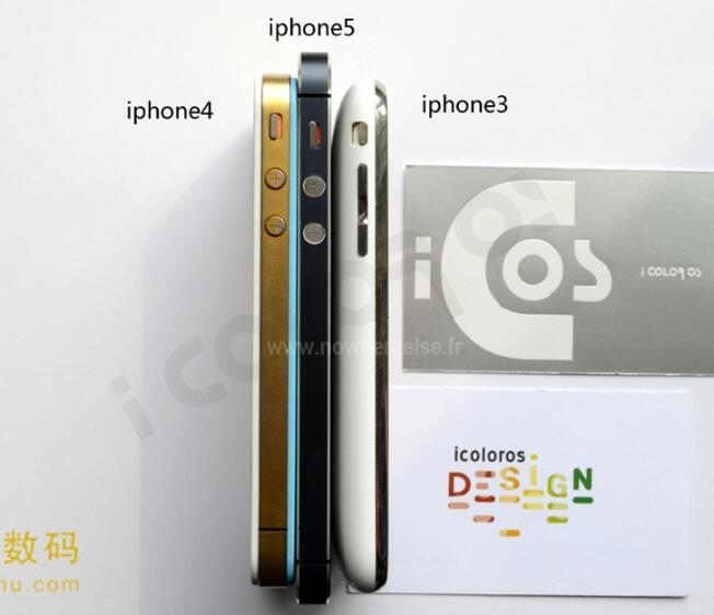 &#91;HOT&#93; Bentuk iPhone 5 Jika Dibandingkan iPhone 4 dan iPhone 3