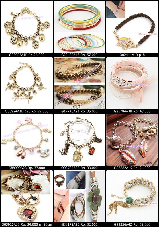 JUAL aksesoris/accessories impor KOREA HONGKONG murah merah!