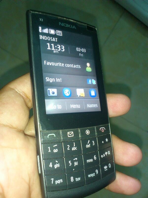 Nokia X3-02 Murah Meriah MAMPIR GAN..!!!