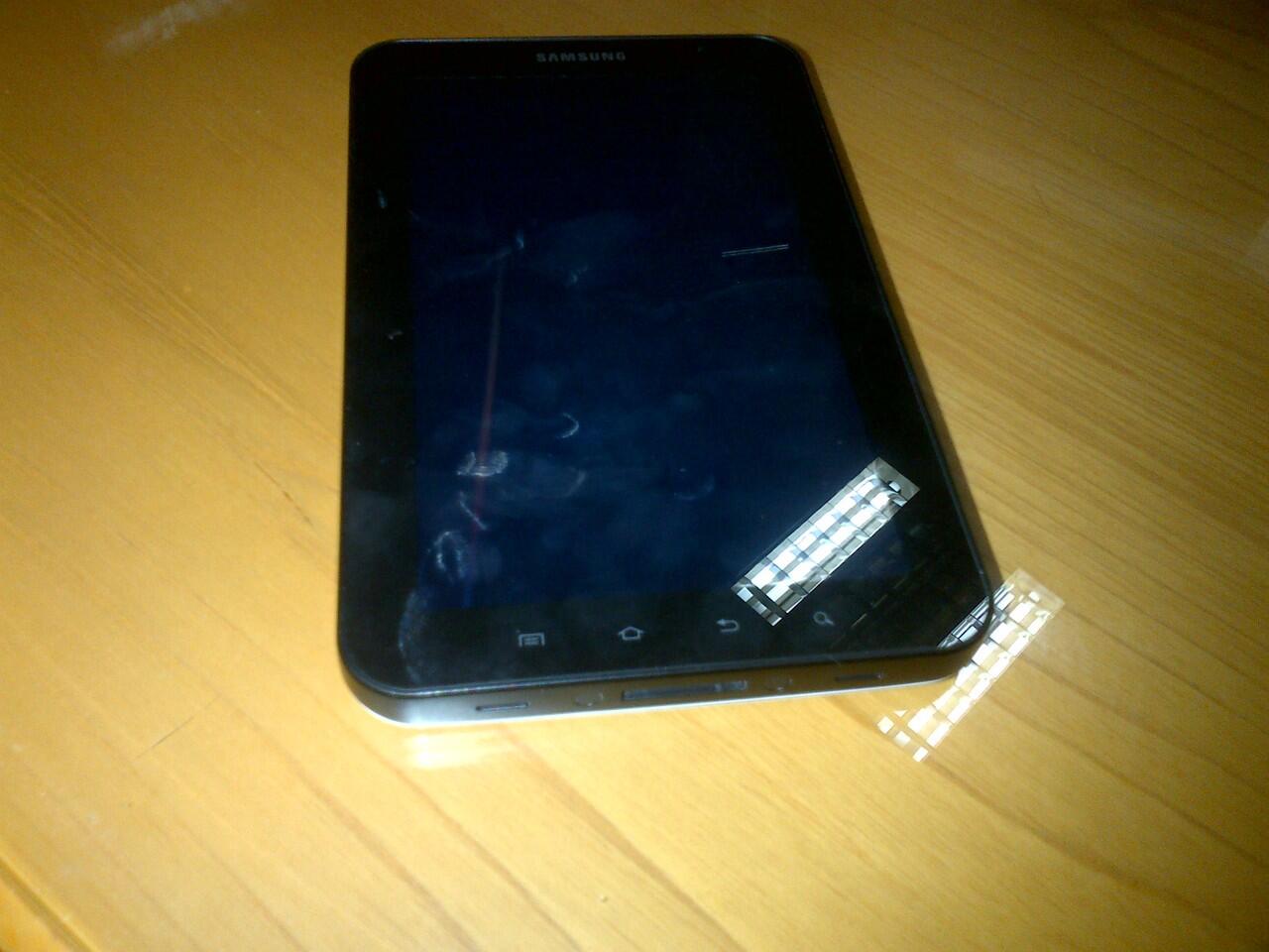 SAMSUNG GALAXY TAB P1000, FULLPACK EDITION, LENGKAP DAN MULUS