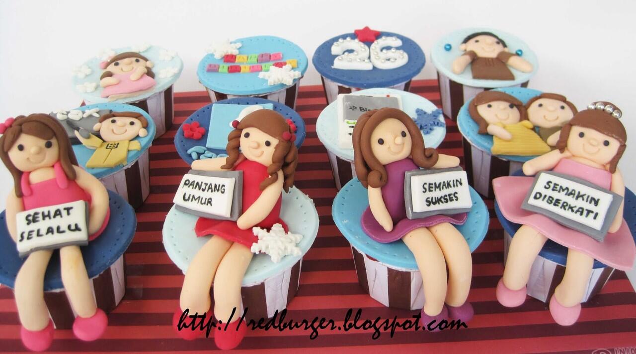 Cup Cakes LEZAATT dan unik, request design :D