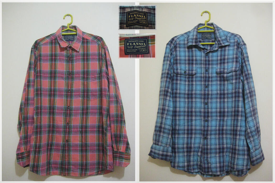 LP dan SP dickies dan flannel authentic uniqlo muraaah banget