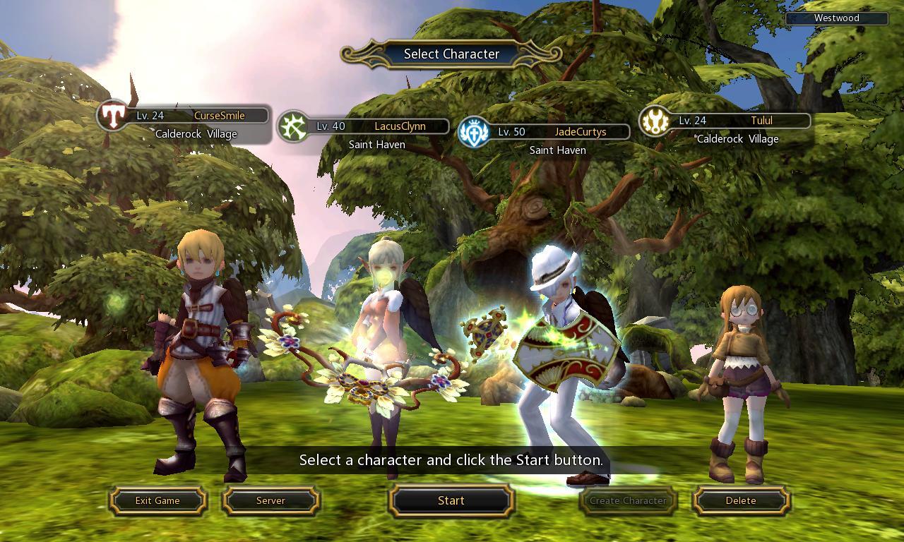 CHAR DRAGON NEST GUARDIAN DEWA