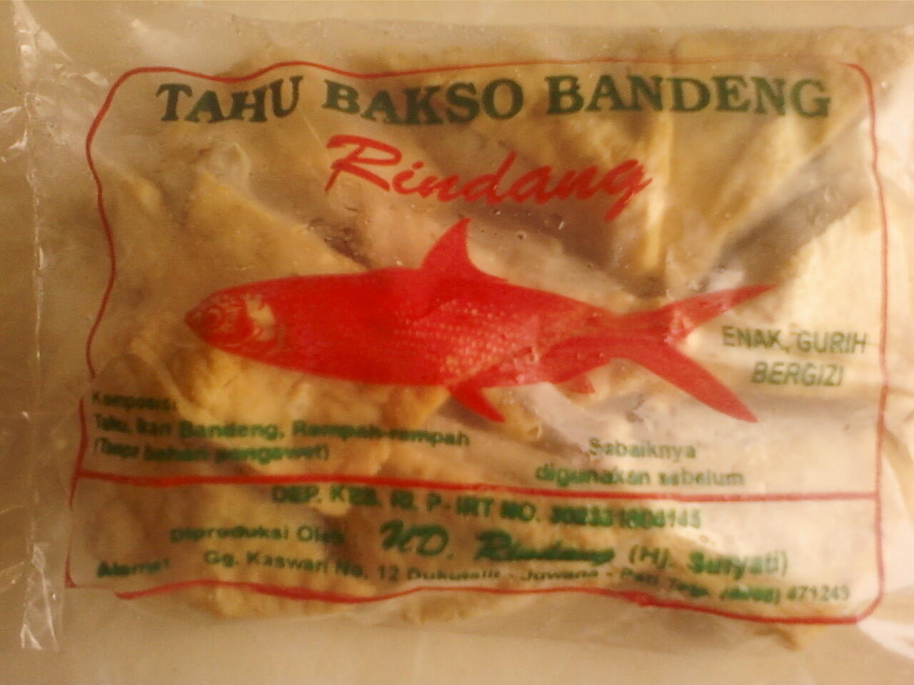 Bandeng Tanpa Duri