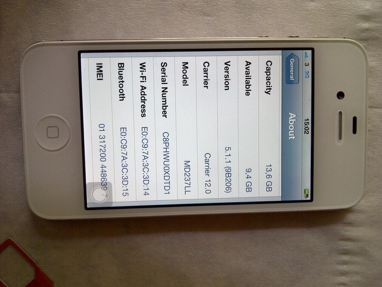 apple iphone 4s gsm fu putih 16gb mulus ISTIMEWA murah jogja