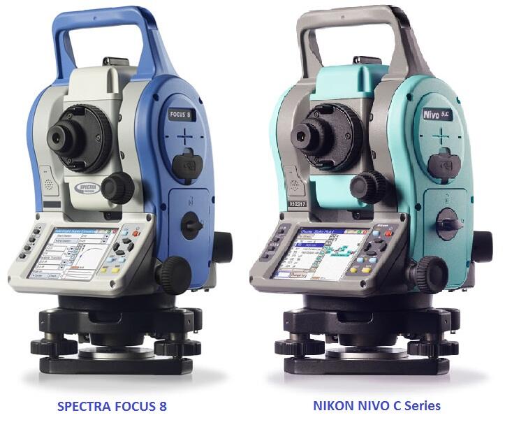 Total station Spectra FOCUS 8 (Nikon Nivo C series)