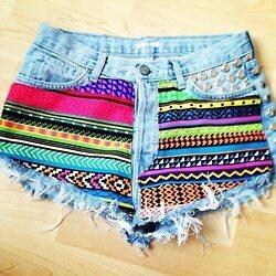 YOU CAN MIX YOUR SHORTS! RIPPED,DIPYE,GALAXY,TRIBAL,SHORTS FANCY MURAH BGT