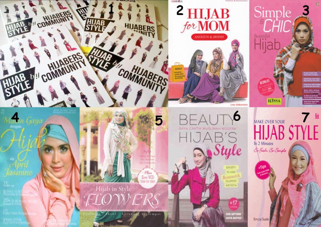 Jual Aneka Buku Tutorial Hijab Untuk Kamu Para Hijabers atau yang berkerudung