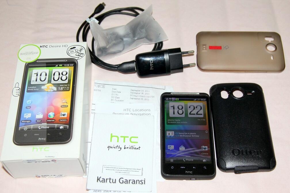 WTS HTC Desire HD 97% Muluuusss + Otterbox