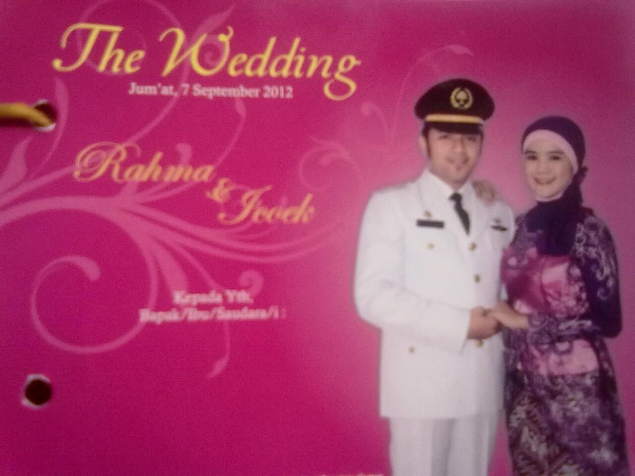 &#91;INVITATION&#93; UNDANGAN PERNIKAHAN KASKUSER