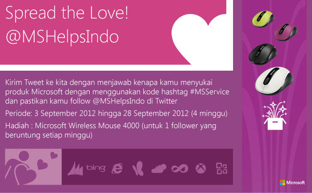 &#91;Share&#93; Dapetin Wireless Mouse 4000 secara gratis!