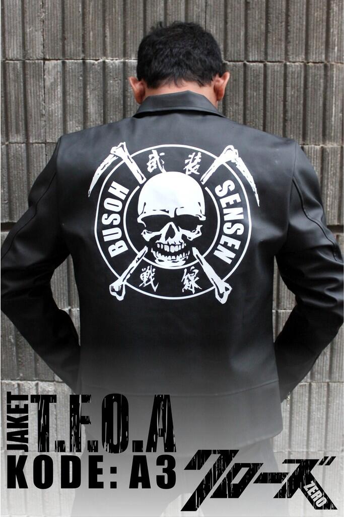 jaket, jas dan kaos style CROW ZERO....!!!