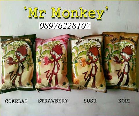 Mr Monkey Banana Chips / keripik pisang dari Lampung