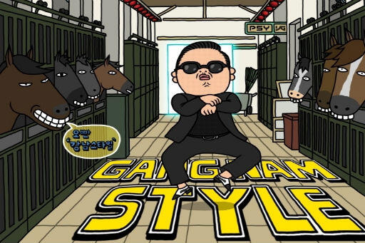 Gangnam Style ( Video Klip dengan viewer ++110 juta, mengalahkan JB dan yang lain)