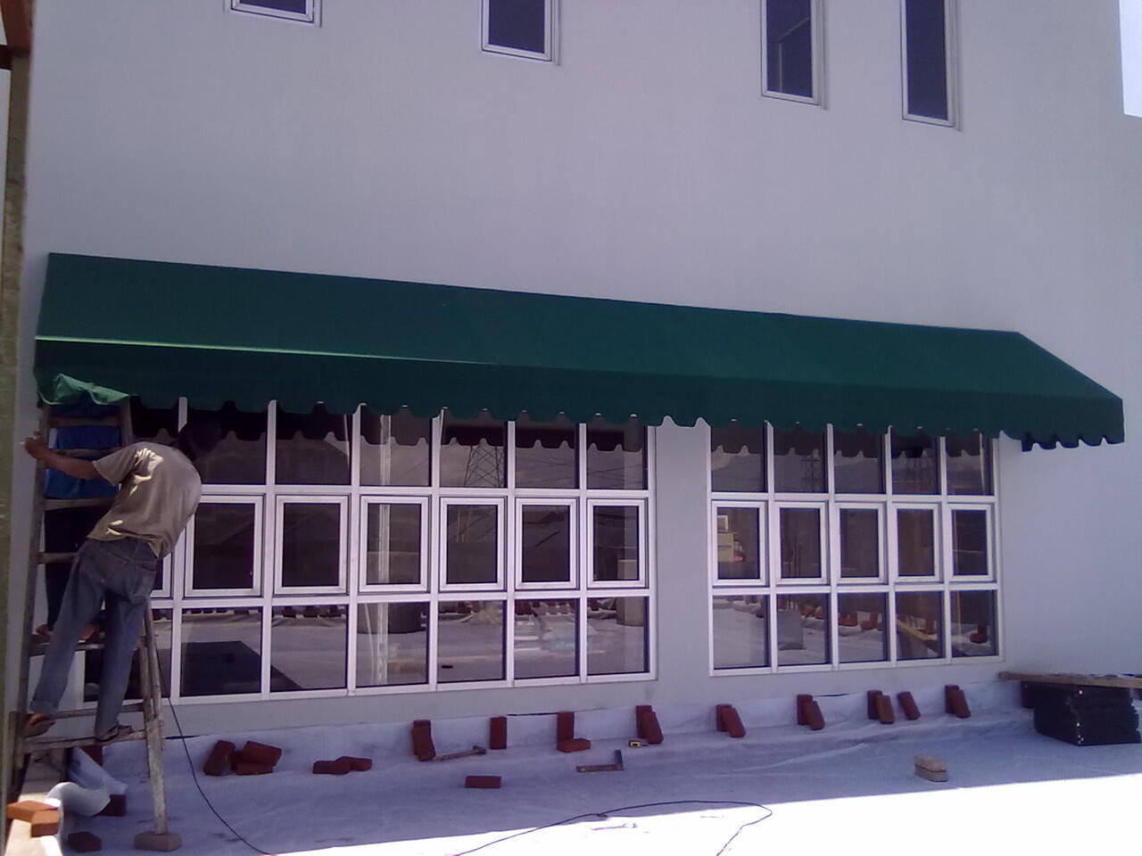 CANOPY kain sunbrella BANDUNG