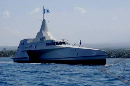 KRI KLEWANGAN, Kapal Patroli Cepat Rudal Trimaran (made in indonesia asli)