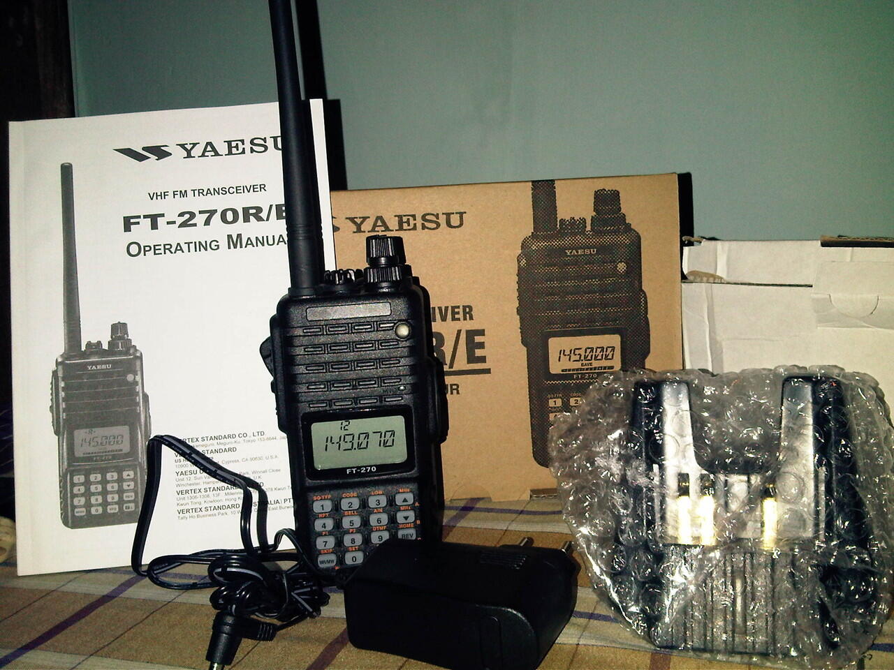 jual HT yaesu FT270
