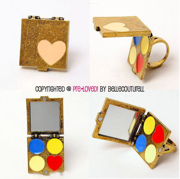 makeup palette ring / Michelle Phan mixing palet ring (LIMITED EDITION)
