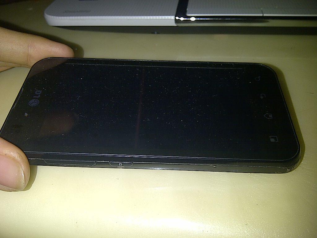 Jual LG Optimus Black warna Hitam os Gingerbread murah