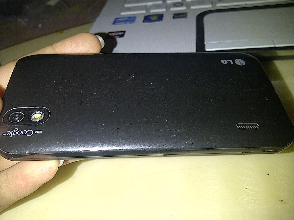 Jual LG Optimus Black warna Hitam os Gingerbread murah