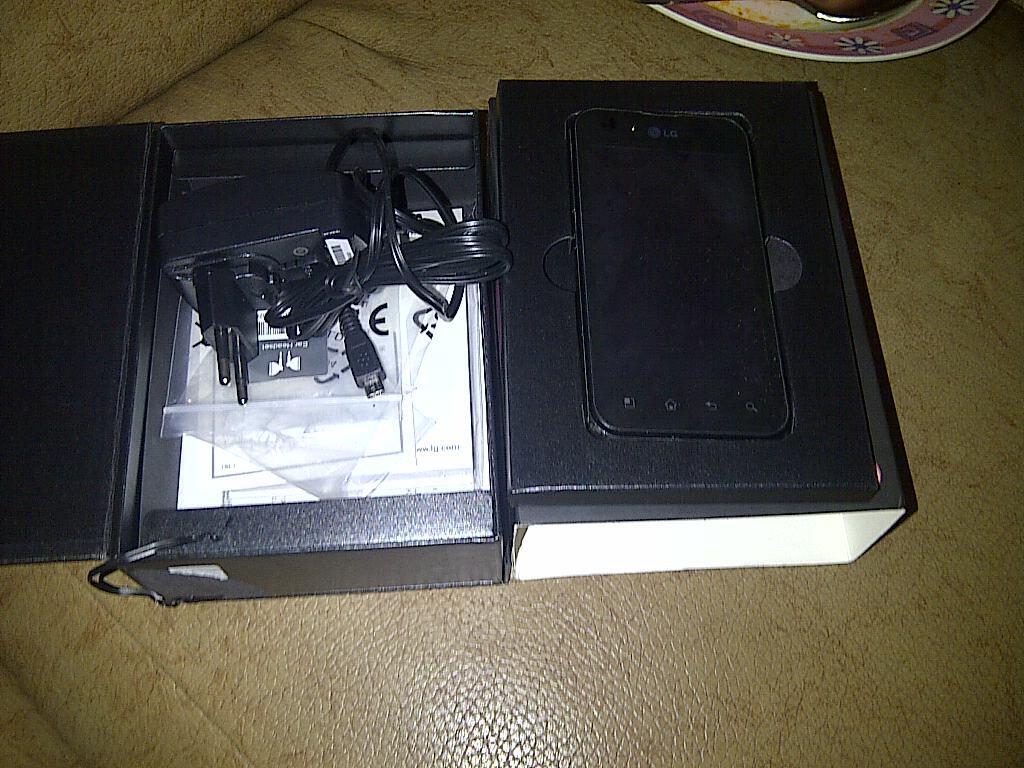 Jual LG Optimus Black warna Hitam os Gingerbread murah