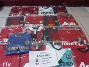 Soccer Jersey Grade Ori & Player Issue, SELUSIN @120rb