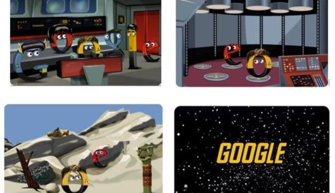 Ulang Tahun Star Trek, Google Pasang Doodle Khusus