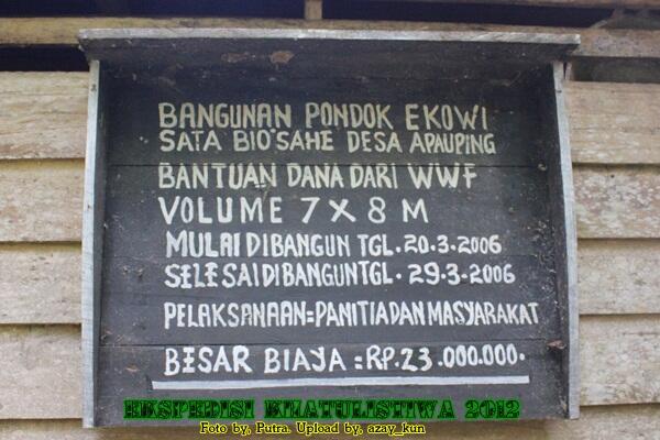 Oleh - oleh &#91;Pic&#93; dari Ekspedisi Khatulistiwa 2012