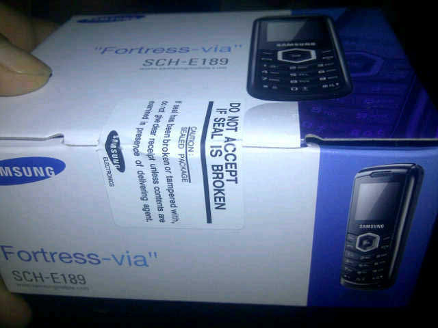 Samsung SCH-E189 CDMA
