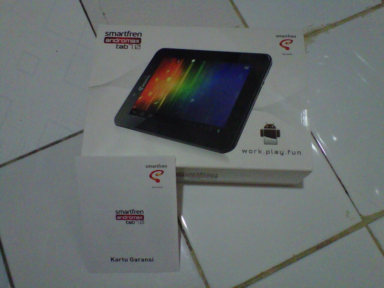 wts smartfren andro tab 7" banyak bonus