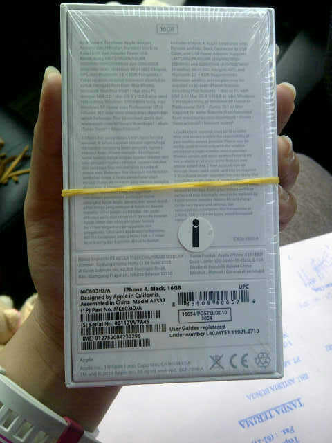 IPHONE 4G 16GB BLACK NEW