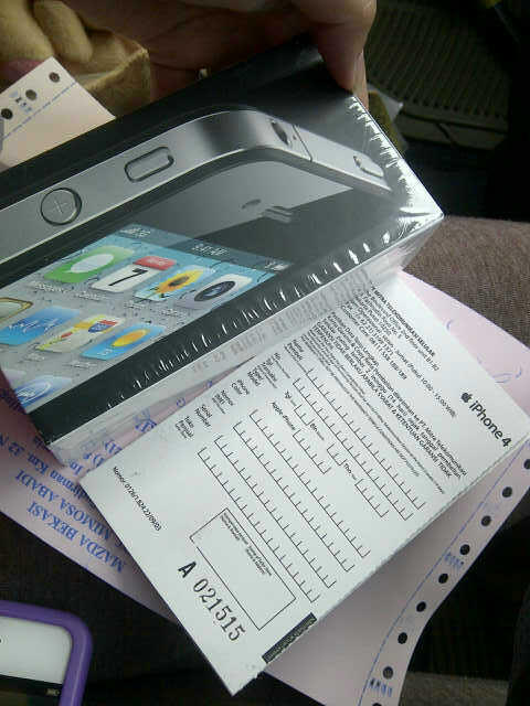 IPHONE 4G 16GB BLACK NEW
