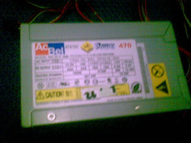 PSU Acbel Peak power 470w