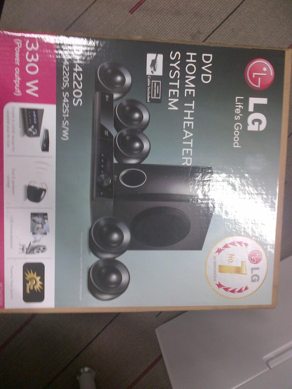 LG DVD HOME THEATER System DH4220s (New In Box)
