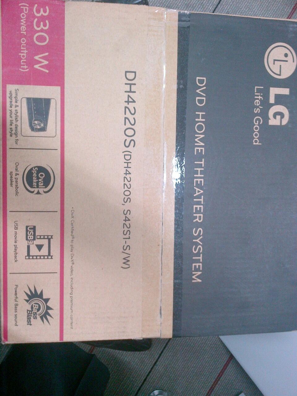 LG DVD HOME THEATER System DH4220s (New In Box)