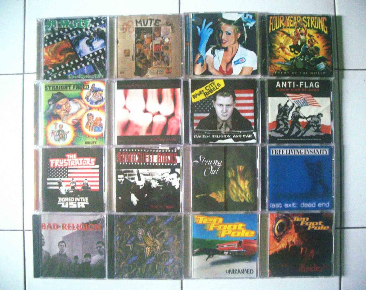 Jual CD Import Punk & HC second Ori .