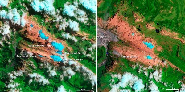 Gletser Papua Terancam Hilang dalam 20 Tahun