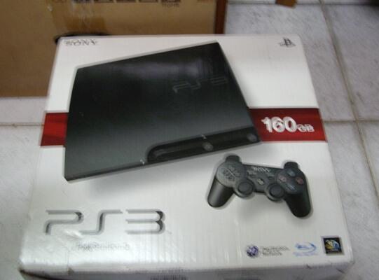 Playstation 3 / PS3 SLIM 160gb BARU 100% belum pernah dipakai (GRESS)