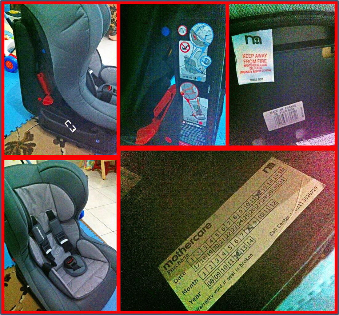Stroller QUINNY BUZZ 2012 & Carseat MOTHERCARE MADRID 2012 (all item like new)