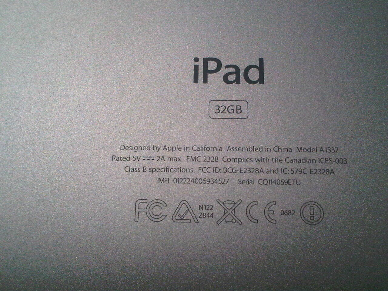 Jual Ipad 1 32Gb 3G+Wifi kondisi 99% kinyis2