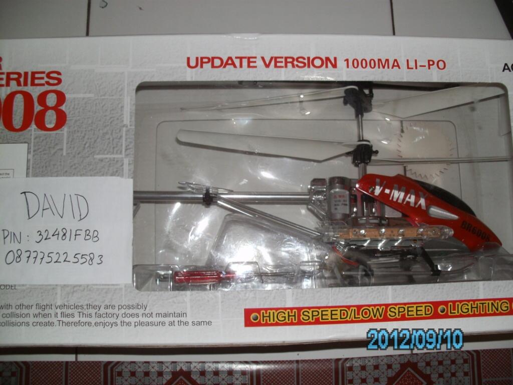 Terjual JUAL HELICOPTER REMOTE CONTROL KASKUS