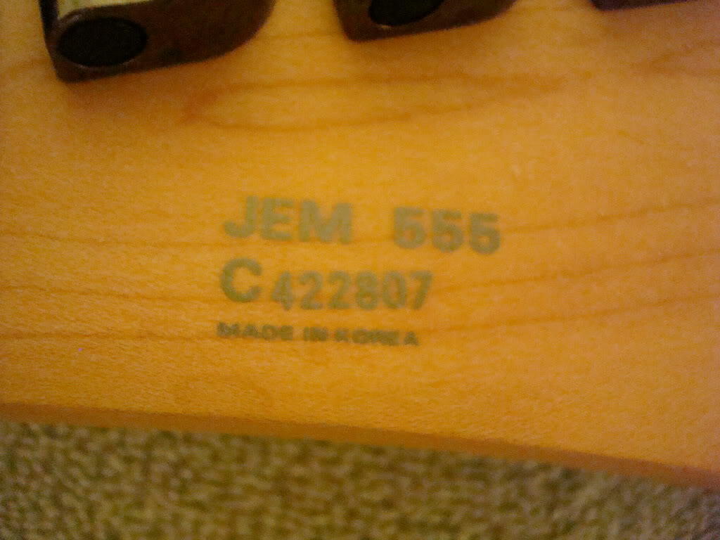 nomor seri ibanez jem 555 korea th 1994 kok ga detect di guitar date project?