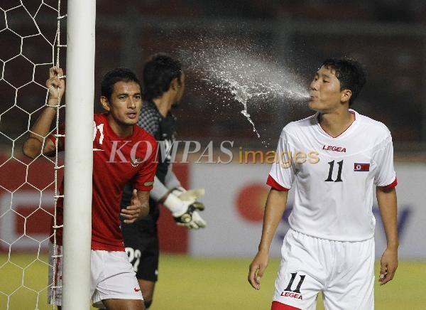 &#91;SCTV CUP&#93; Korea Utara taklukkan 10 pemain Timnas