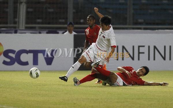 &#91;SCTV CUP&#93; Korea Utara taklukkan 10 pemain Timnas