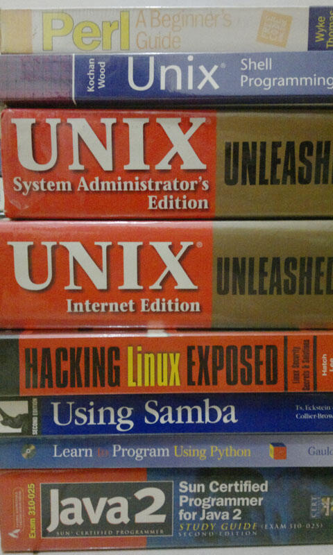 === JUAL BANYAK BUKU BEKAS IT (LINUX, PROGRAMMING, DLL) ASLI (ENGLISH)