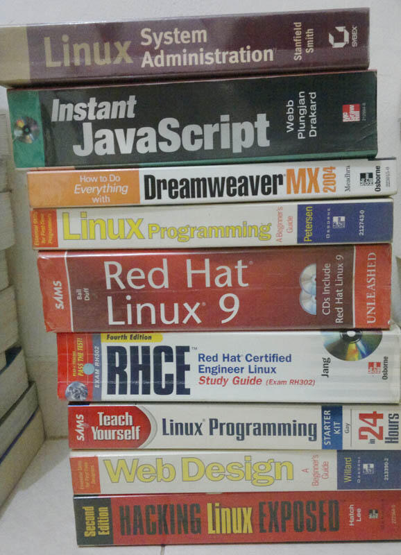 === JUAL BANYAK BUKU BEKAS IT (LINUX, PROGRAMMING, DLL) ASLI (ENGLISH)